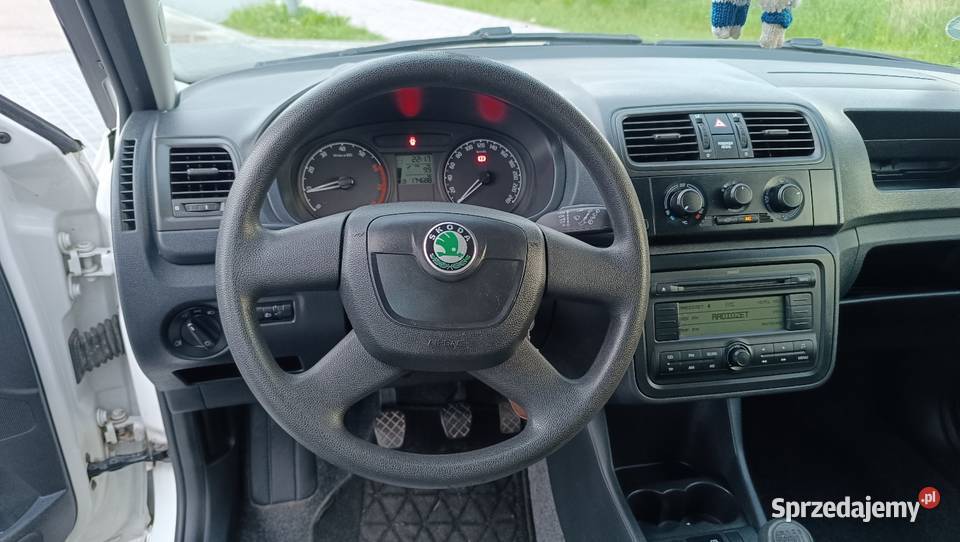 Skoda fabia 12 MPI klima niski przebieg biała nieuszkodzony Łuków