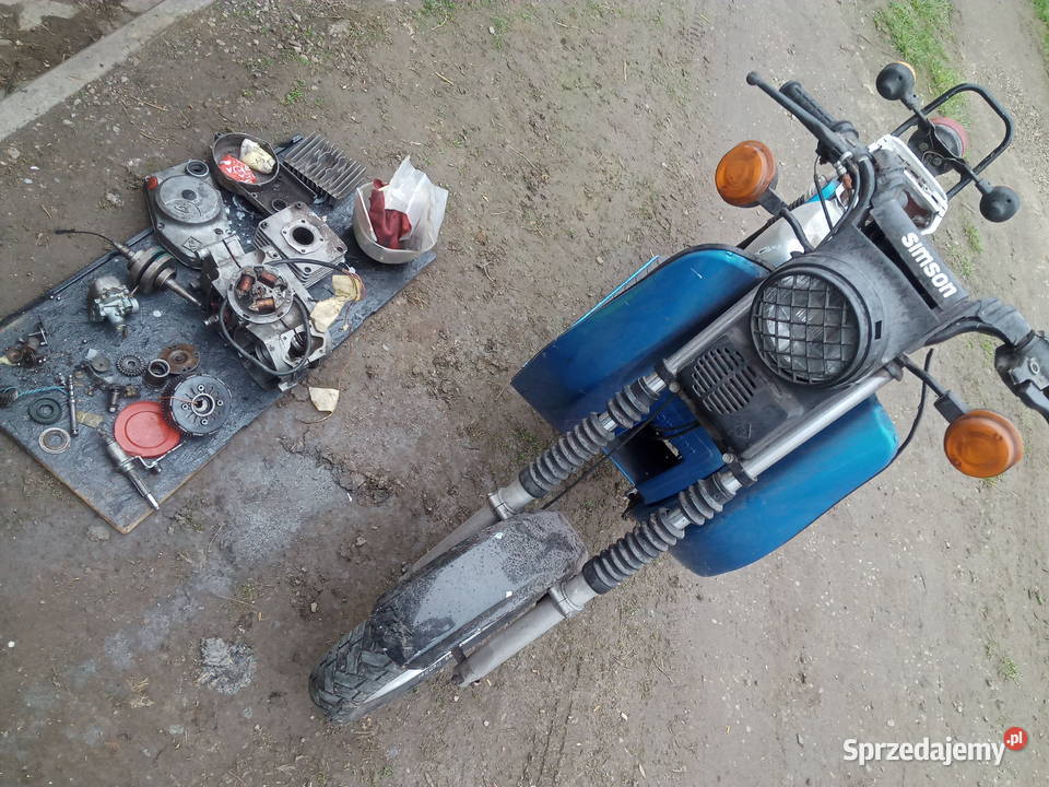 Simson Sr 50 zamiana na wsk 50cm3