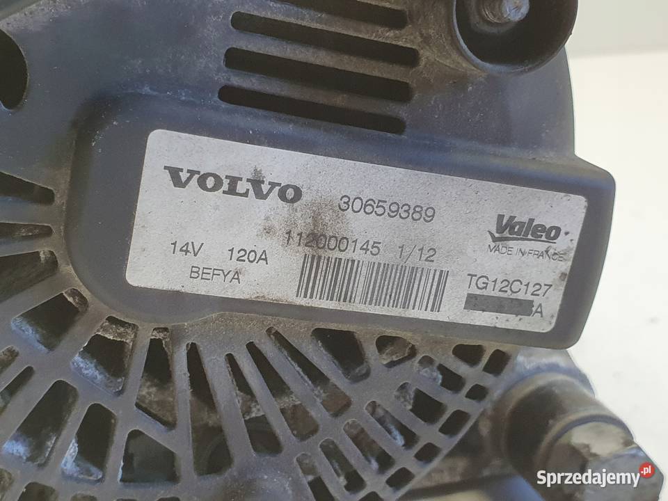 ALTERNATOR Volvo S40 II V50 16 D D2 30659389 lubelskie Chełm sprzedam