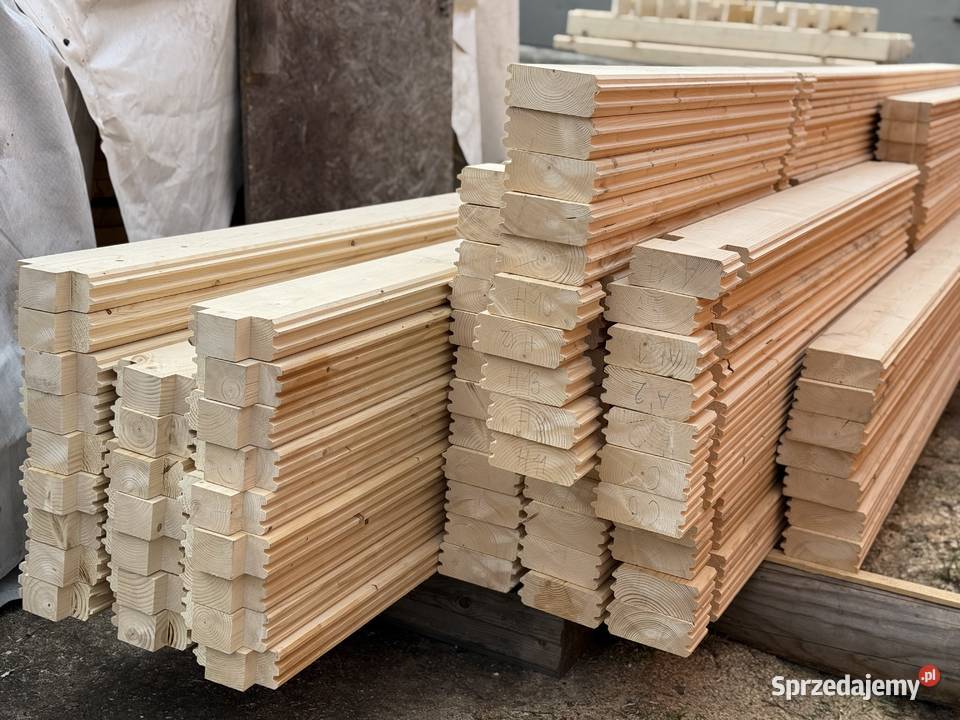 BAL DREWNIANY PROSTOKĄTNY NA DOM 60x150 mm BALE Drewno konstrukcyjne Rzeszów