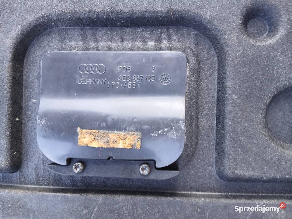 Audi A4 B6 B7 Avant podłoga bagażnika czarna Szczerbice