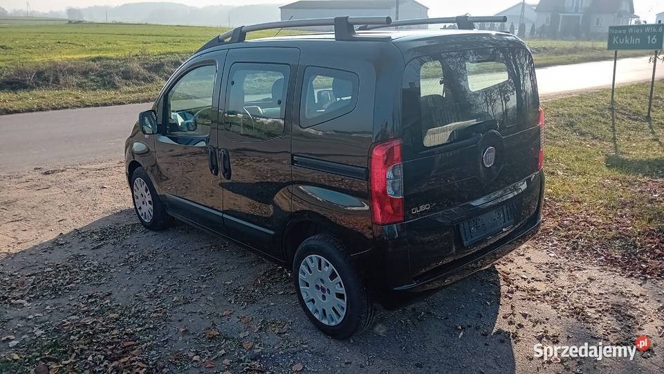 Fiat Qubo 14 benzyna Multijet 168 przebiegu wielofunkcyjna kierownica warmińsko-mazurskie Nidzica