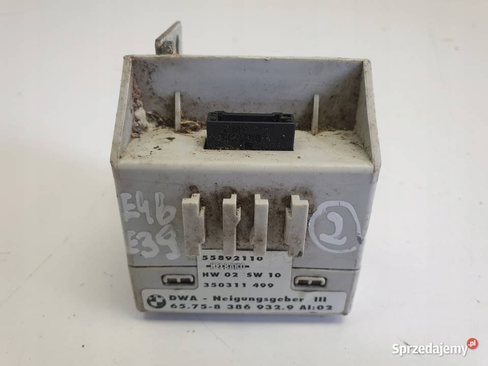 BMW E39 CZUJNIK PRZECHYŁU alarmu 8386932 Rudka