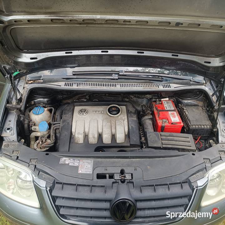 Volkswagen Touran 19 TDI 2006r VW hak Bielsk Podlaski