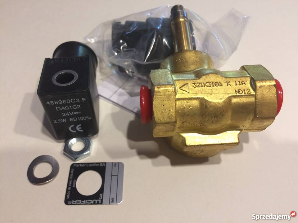Zawór Elektromagnetyczny Parker Lucifer 321K3106 kujawsko-pomorskie Brzoza