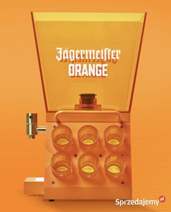 Nalewak Jagermeister Orange Tap Machine Shot wielkopolskie Poznań