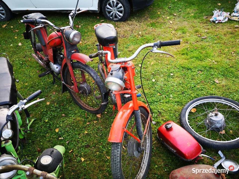 Motorynka dwa komary ramy części Romet Kańczuga