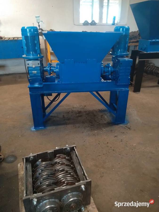 Rozdrabniacz dwuwałowy shredder 8 kw niszczarka Starogard Gdański