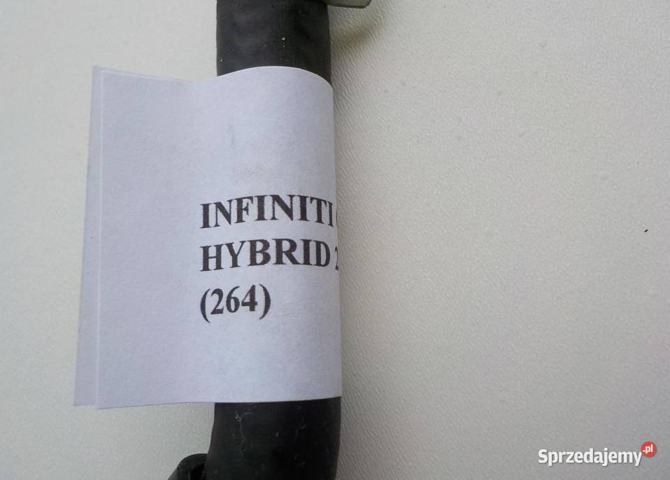 RURKA PRZEWÓD WĄŻ WODY INFINITI Q50 35 V6 HYBRID wielkopolskie Nowy Tomyśl
