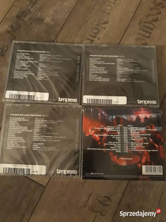 Polskie Ballady Rockowe HEY Live 2002 5 CD Płyty i kasety podkarpackie Rzeszów