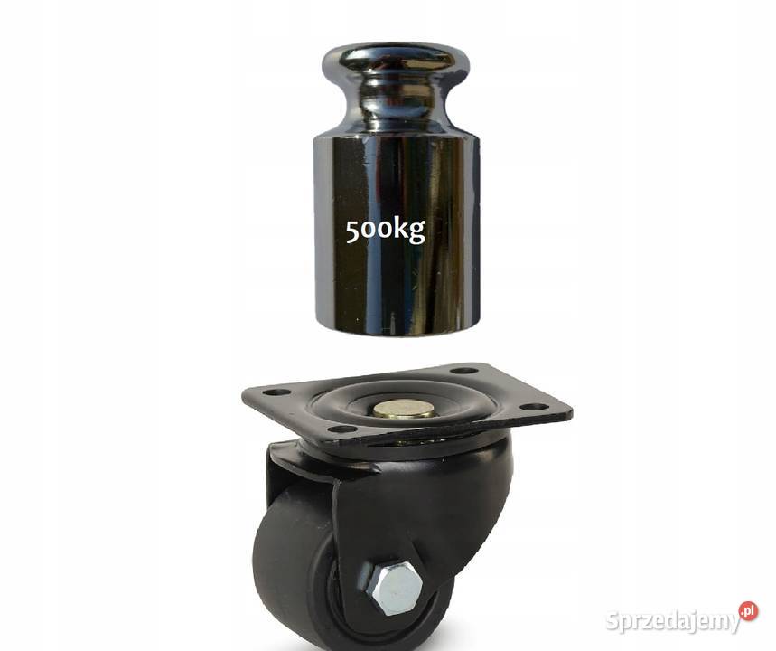 Koło kółko z poliamidu obrotowe 65 mm 500