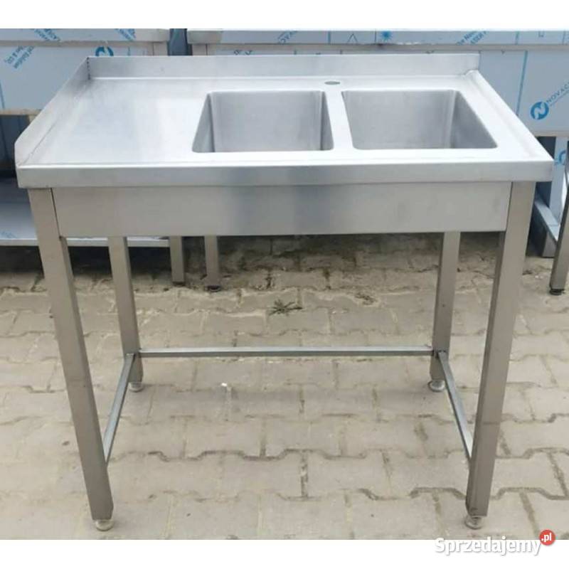 Zlew 2 Komorowy 906085 ŁRS 4O Gastronomia wielkopolskie sprzedam