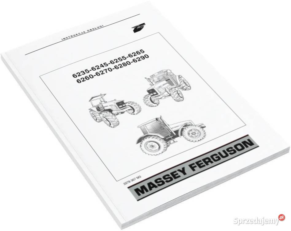 Instrukcja obsługi MF 6235 6245 6255 6265 Rolnictwo Szamotuły