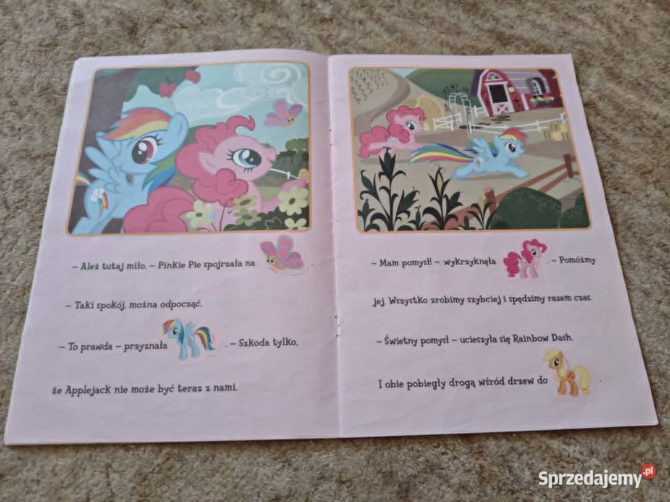 Książeczka My Little Pony na farmie podlaskie Hajnówka