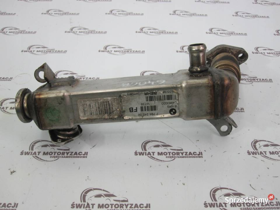 BMW 3 20 D M47D20 204D4 06r chłodniczka spalin osobowe Recyrkulacja spalin EGR