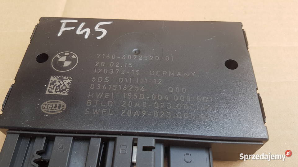 BMW 218d seria 2 F45 Active Tourer moduł osobowe Legnica