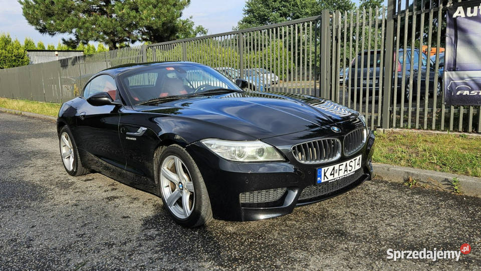 BMW Z4 BMW Z4 cabrio czarna na raty wynajem bez 265KM Kraków