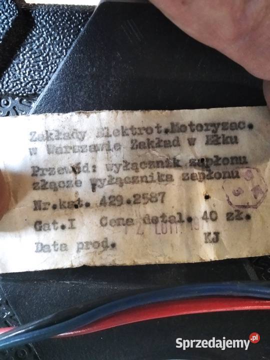 Przewud wyłonczniak zapłonu osobowe Pozostałe Usza Wielka