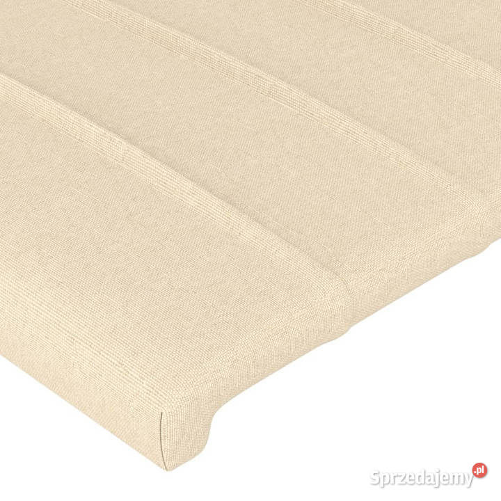 Zagłówek uszak kremowy 83x23x118128 tkanina Warszawa sprzedam