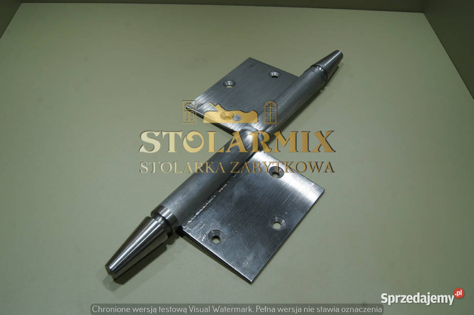 Zawias do starych drzwi bezprzylgowych ZBS 50L Paterek