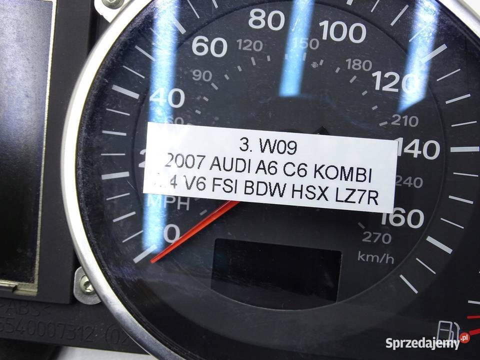 LICZNIK ZEGARY 4F0920980L 24 V6 AUDI A6 C6 0407r sprzedam
