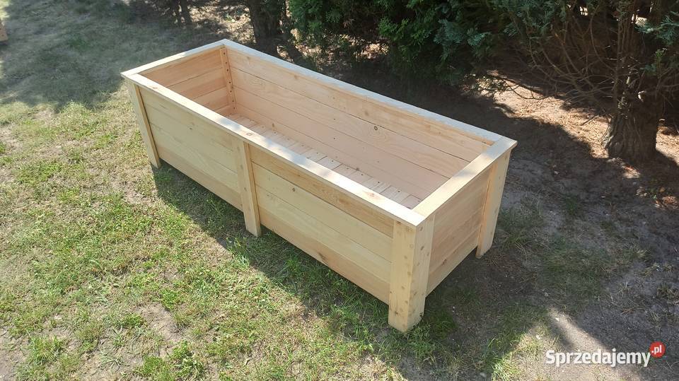 Donica I Donice drewniane I Donica drewniana I Ogrodzieniec