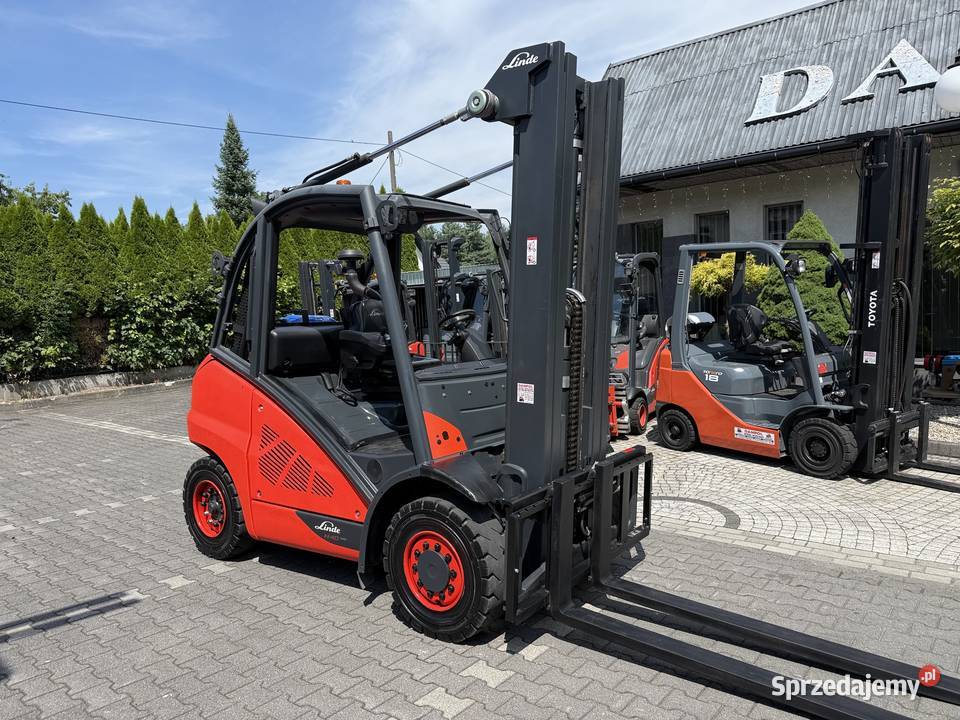 Wózek widłowy 2020r LINDE H40T LPG triplex Brzeźnica sprzedam