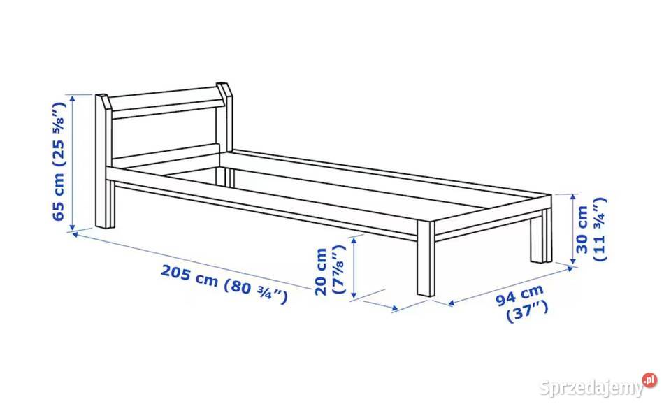 Zestaw: dwa łóżka IKEA Neiden 90x200 nowe