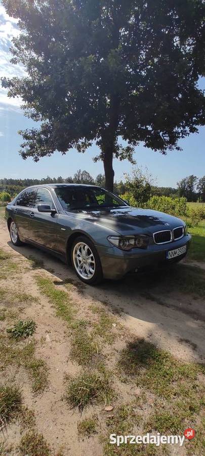 BMW E65 730d 218 sprzedaż zamiana pełny VAT Szafarnia