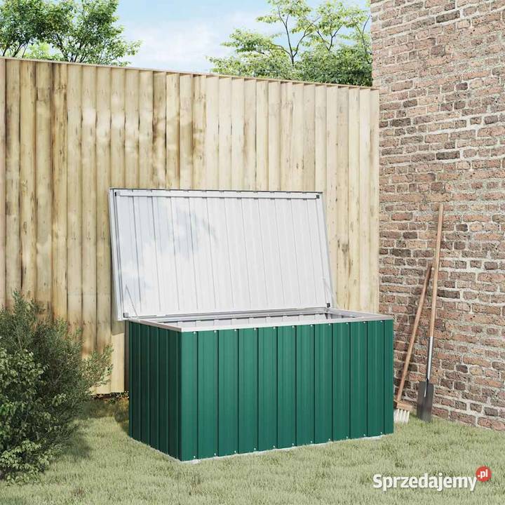 Skrzynia ogrodowa do przechowywania zielona Warszawa