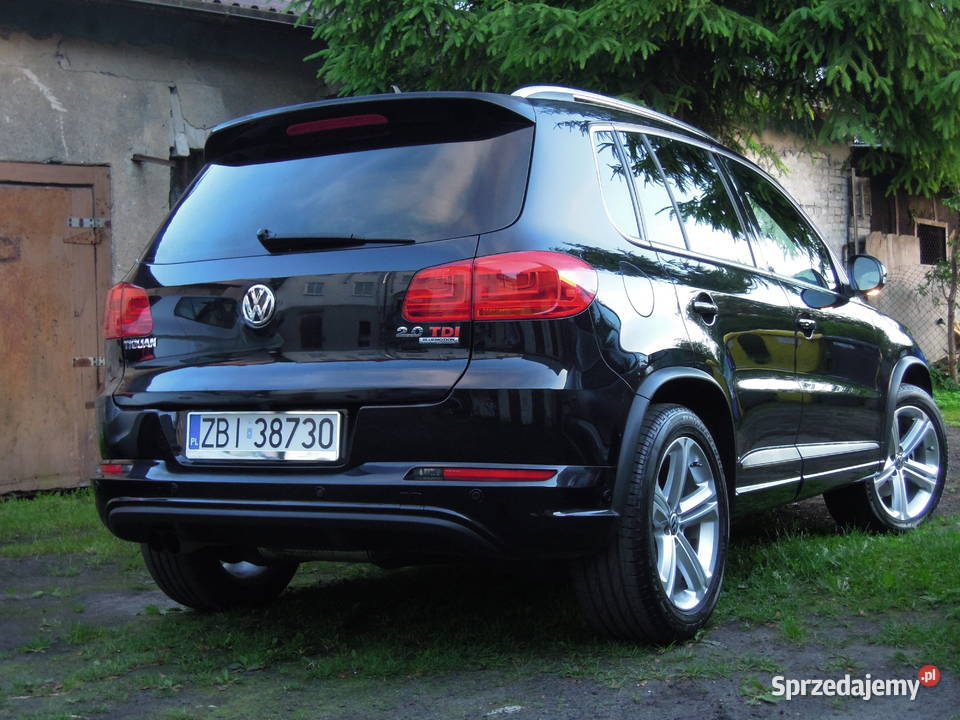 WV TIGUAN wersja RLINE 20 TDI 180 SUPER STAN zachodniopomorskie Białogard sprzedam