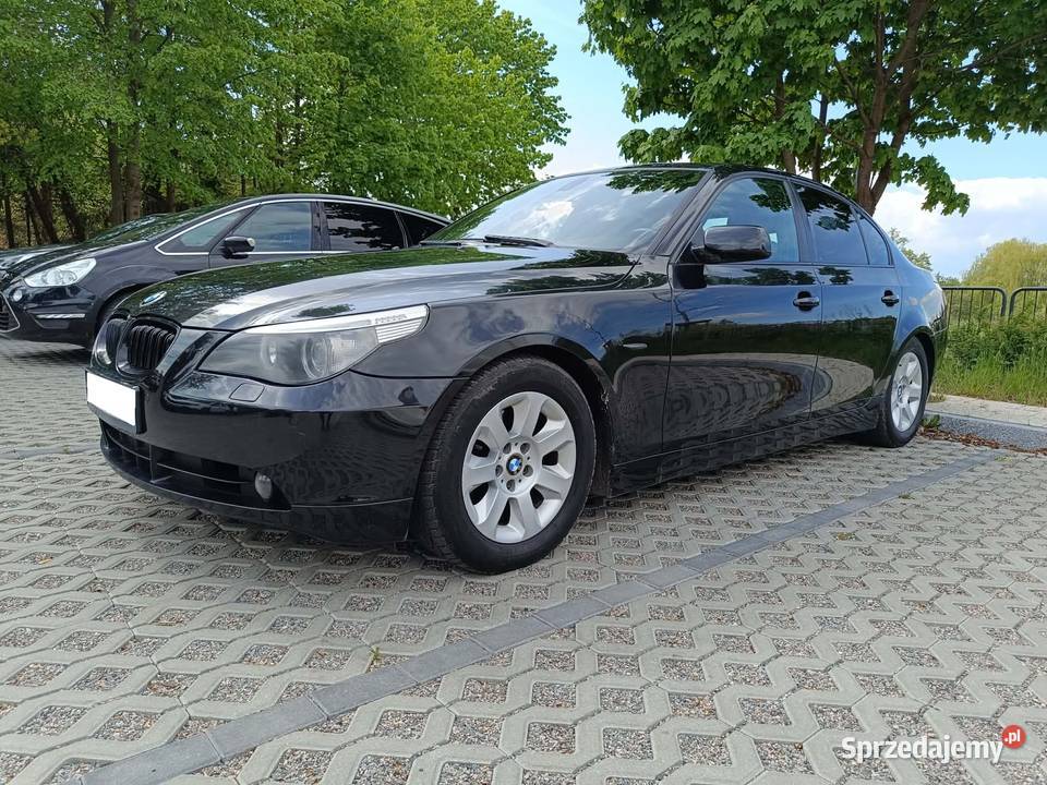 BMW e60 5 520i 22 benzyna m54 170 m pakiet 1 2200cm3 pomorskie Pruszcz Gdański