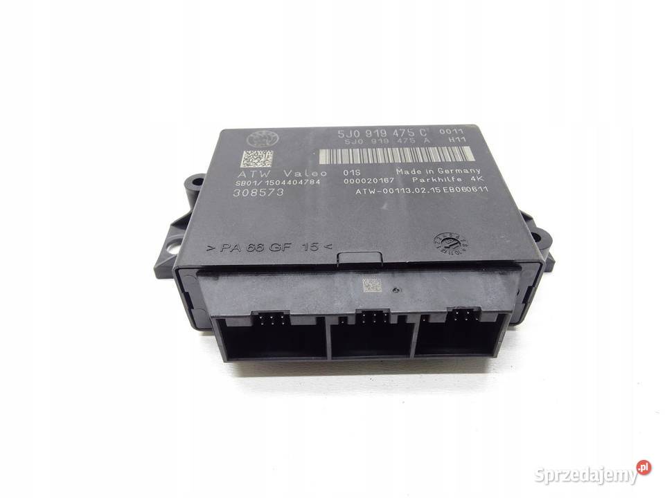 MODUŁ STEROWNIK PARKOWANIA PDC 5J0919475C SKODA