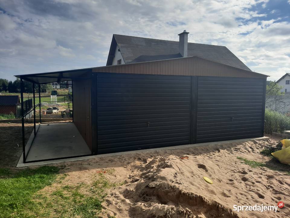 Garaż Blaszany na samodzielny lubelskie Parczew sprzedam
