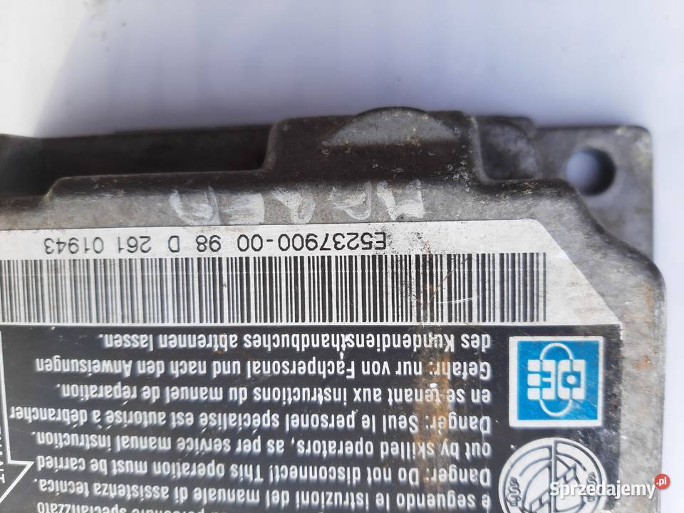 Sensor moduł poduszek Air Bag Fiat Marea Ksawerów sprzedam