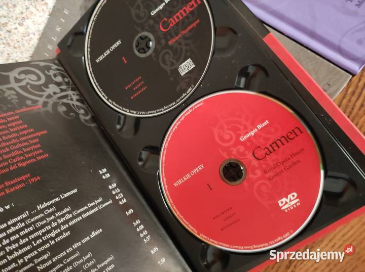 Wielkie Opery z CD DVD kolekcja książka cd świętokrzyskie Kielce
