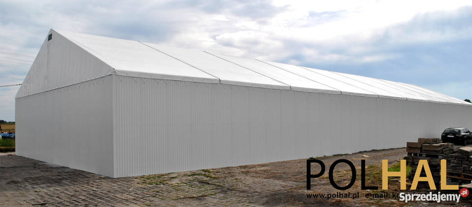 Hala Namiotowa Namiot Magazynowy 13m x 40m x 45m Gliwice