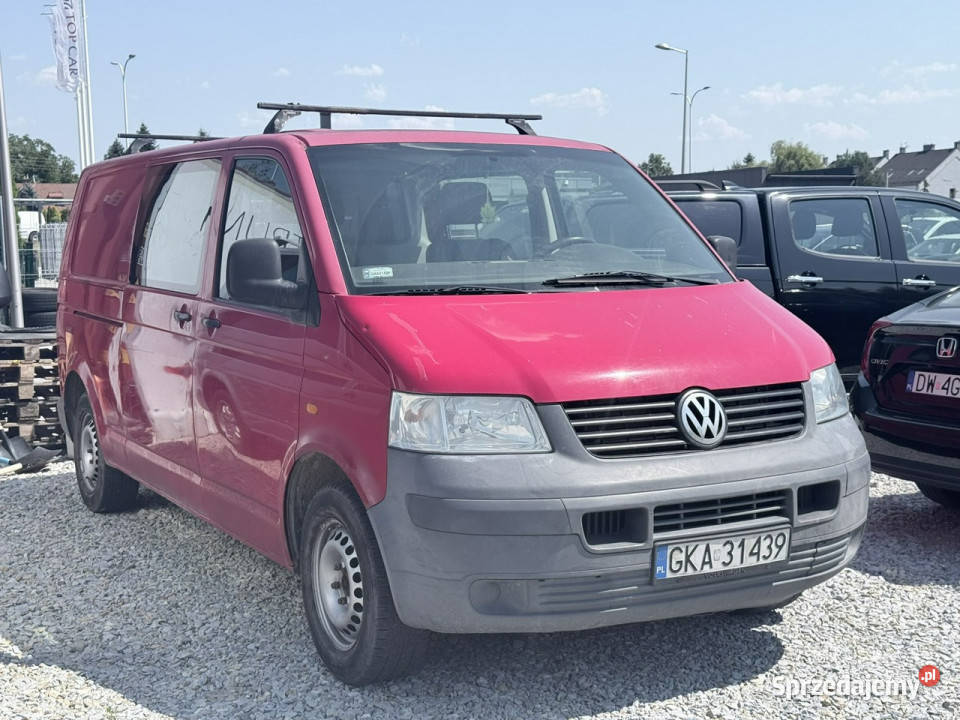 Volkswagen Transporter VW T5 19 TDI 102 5osób ABS dolnośląskie
