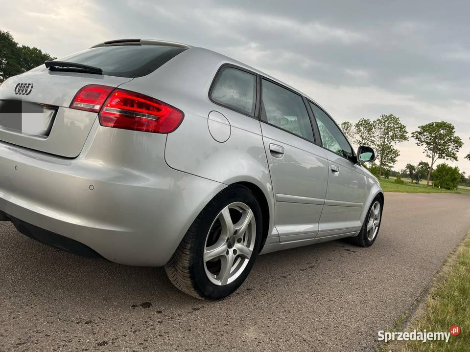 Audi a3 8p srebrny podlaskie