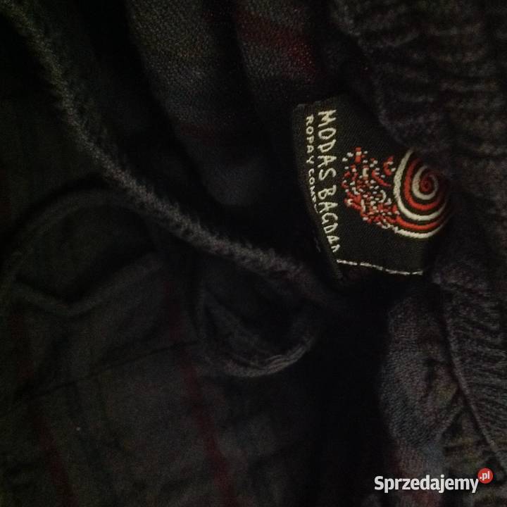 Spodnie alladynki kolor granat sprzedam