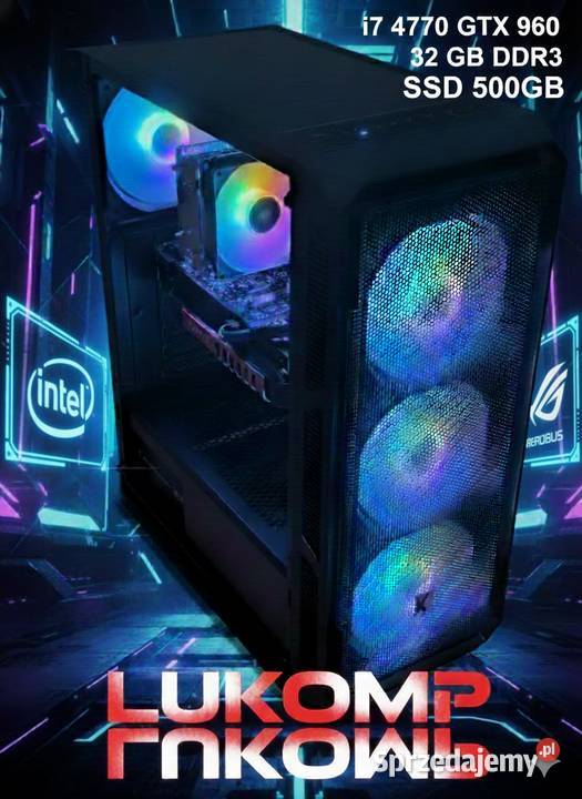 PC ARGB CYBERPUNK 2077 INTEL I74770GTX Liczba rdzeni procesora 4 Przygodziczki