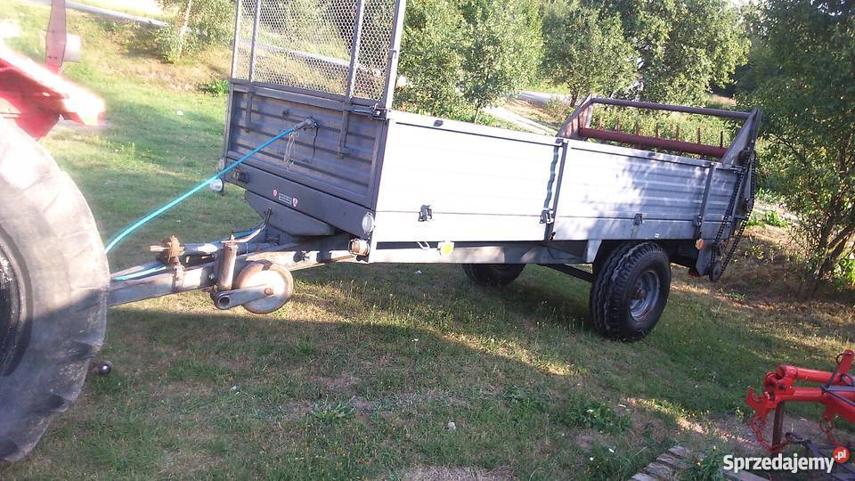 Rozrzutnik Czarna Białostocka 35t Przyczepy rolnicze Łopiennik Górny