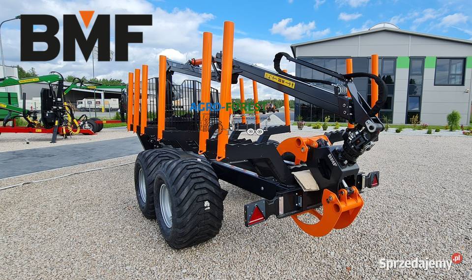 Nowa Przyczepa Leśna BMF 10T2Pro720 72m 6Par 10T towarowe Sulęcin