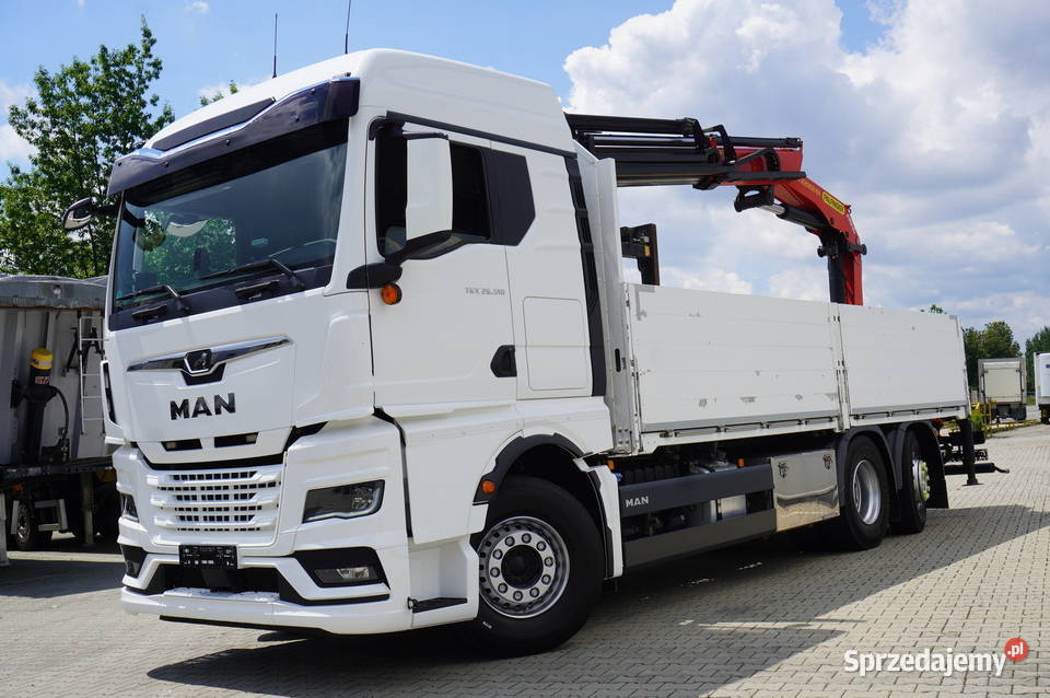 MAN TGX 26510 6x2 HDS Palfinger PK 22002EH C 13 bezwypadkowy Motoryzacja Kraków