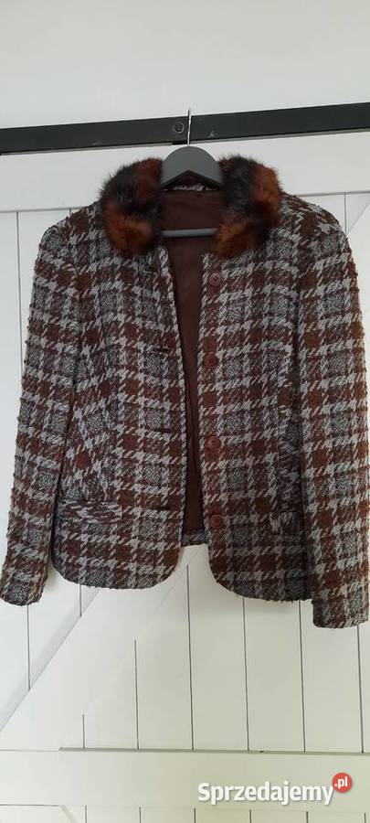 Marynarka Kurtka Fashion of Denmark M 3840 real Rozmiar 38(M) Marynarki i żakiety Warszawa