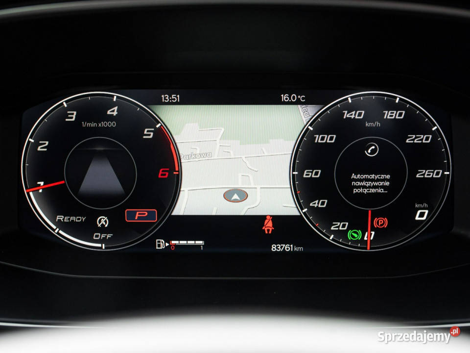 Seat Leon Sportstourer 20 TDI 150 DSG LED asystent pasa ruchu Gdańsk