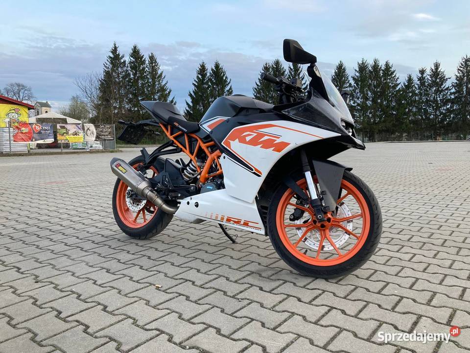 Ktm rc 125 abs 2017 akrapovic nie yamaha honda Biłgoraj
