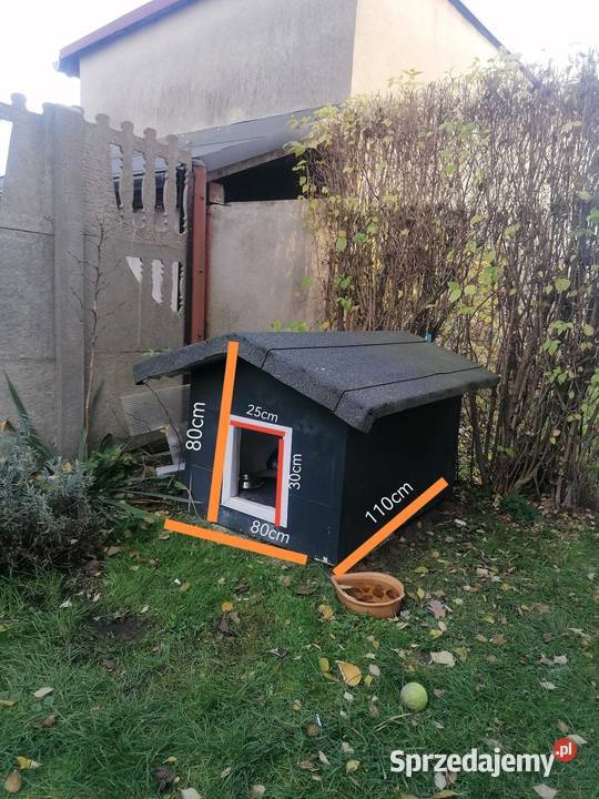 Buda psa ocieplana otwierany dach Nowe Chechło