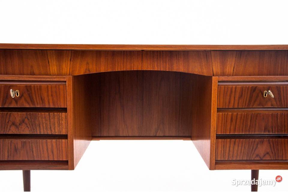 Tekowe biurko duński design lata 60 RENOWACJI Chorzów sprzedam