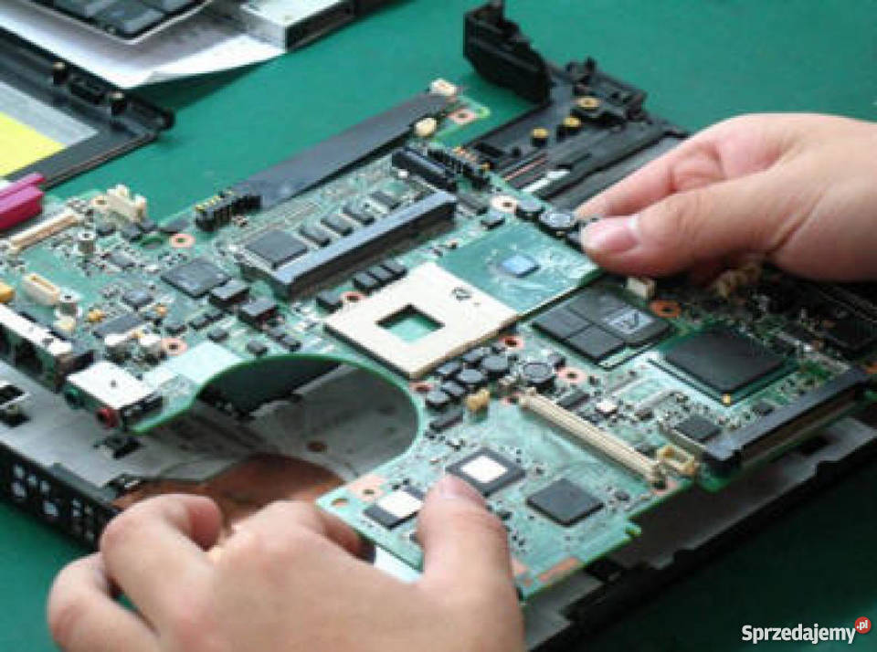Naprawa laptopów zalaniu grafiki BGA reballing Warszawa